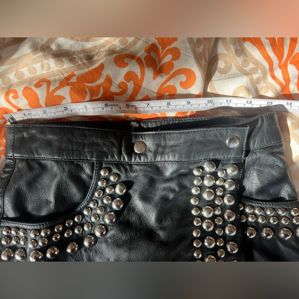 Free People x Understated Leather Wrap Mini Skirt - Picture 6 of 6